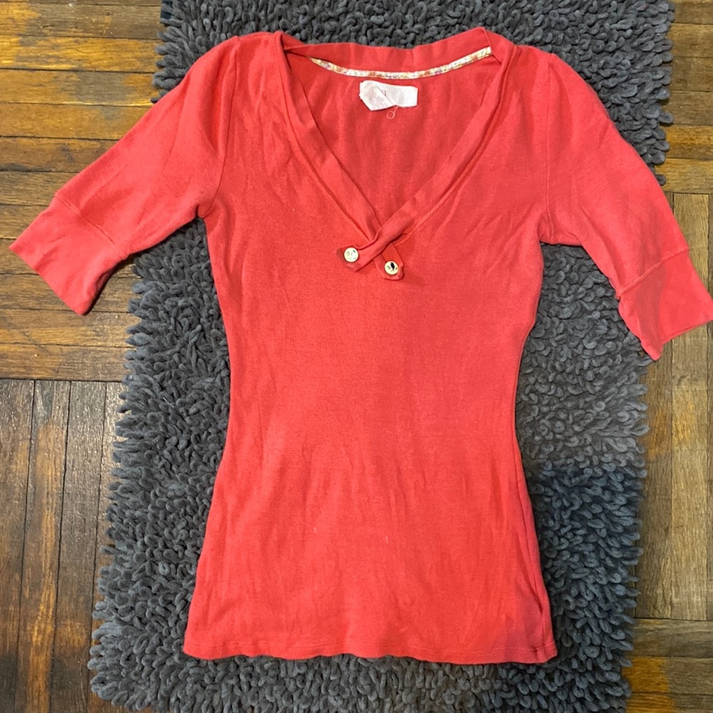 Anthropologie Lilka Henley top